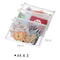 Mesh Zipper Toy Storage Bags Transparent Building Block Puzzle Organizers 3pcs 8