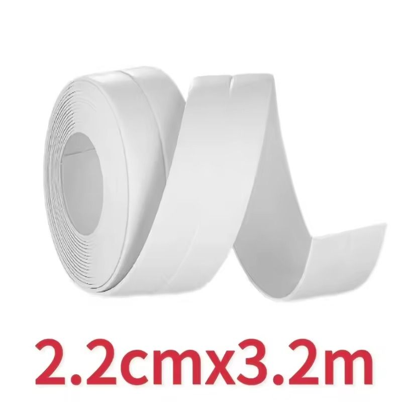 Waterproof MildewProof PVC Sealing Tape SelfAdhesive Caulk Strip For Kitchen Bathroom 6