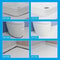 PVC SelfAdhesive Waterproof Sealing Tape MoldProof Caulk Strip For Bathroom Kitchen 2