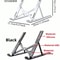 Ergonomic Portable Laptop Tablet Stand 10Speed Adjustable Foldable Holder 5