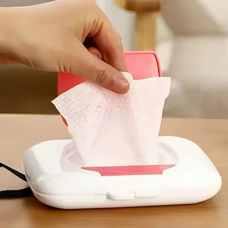 Portable Wet Wipes Dispenser Box Durable Lightweight Travel Outdoor Essential 5
