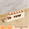 Rolling Egg Storage Holder FreshKeeping Fridge Door Organizer With Slide Dispenser 6