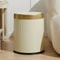 Modern DoubleLayer PressTop Trash Bin White Black Waste Basket For Bathroom Office Bedroom 8