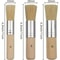 3PCS Wooden Stencil Brush Set Natural Bristle Paint Brushes For Acrylic Wood Oil Painting 2