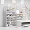 Multifunctional Dustproof Drawer Organizer Grid Storage Box For Stationery Jewelry Cosmetics 5