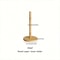 Wooden Freestanding Paper Towel Holder Kitchen Dining Room Tissue Roll Dispenser 1