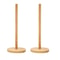 Wooden Freestanding Paper Towel Holder Kitchen Dining Room Tissue Roll Dispenser 7