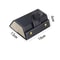 Foldable Hanging Travel Glasses Case PU Leather Eyewear Organizer With 3 Or 5 Slots 6