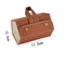 Foldable Hanging Travel Glasses Case PU Leather Eyewear Organizer With 3 Or 5 Slots 9