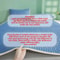 Latex Cooling Mat NonSlip Summer Sleeping Pad For Home Dorm Student Use No PillowcaseCore 2