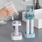 Minimalist Toothbrush Holder Set Compact Bathroom Organizer With Gargle Cup Tumbler Rack 3