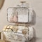 Multifunctional Glacier Pattern Makeup Organizer For Bathroom Storage 0