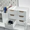 Mini Desktop Jewelry And Cosmetic Organizer With Drawers 1