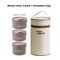 3PCS Stainless Steel Lunch Box Set With Insulated Bag MultiCompartment Containers 7