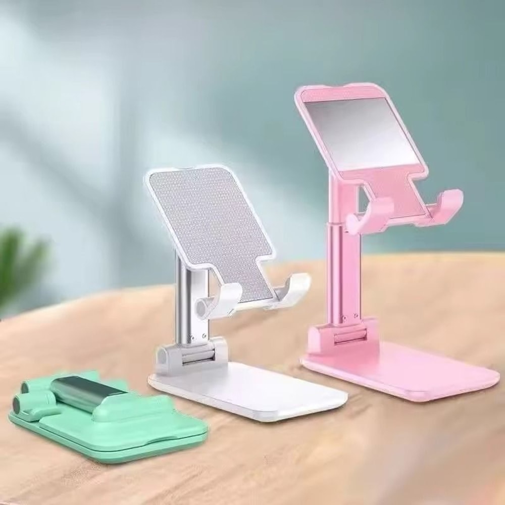 Adjustable Foldable Phone Holder Stand For Desk With MultiAngle Viewing 1