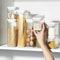 Clear Plastic Airtight Storage Jar For Snacks Cereals Dry Goods 3