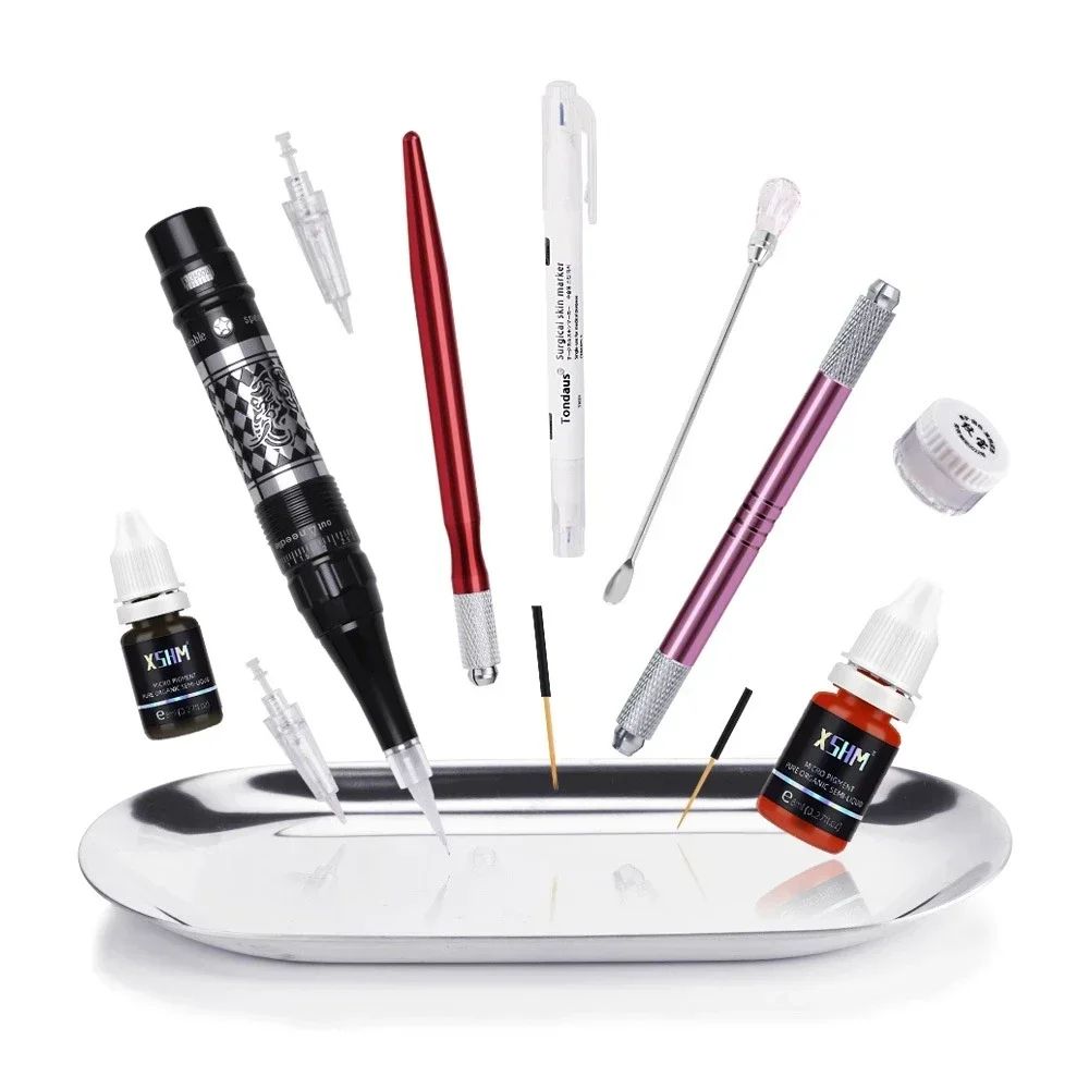 Stainless Steel Surgical Tray Medical Disinfection Plate For Tattoo PMU Tools 1