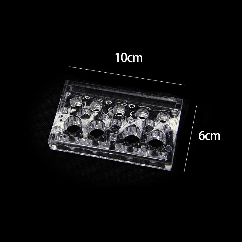 Acrylic Tattoo Ink Cup Stand Holder Permanent Makeup Microblading Pigment Organizer 10
