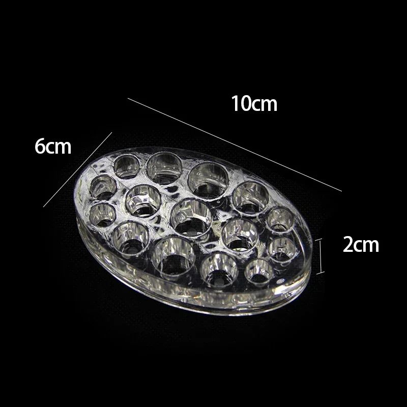 Acrylic Tattoo Ink Cup Stand Holder Permanent Makeup Microblading Pigment Organizer 8