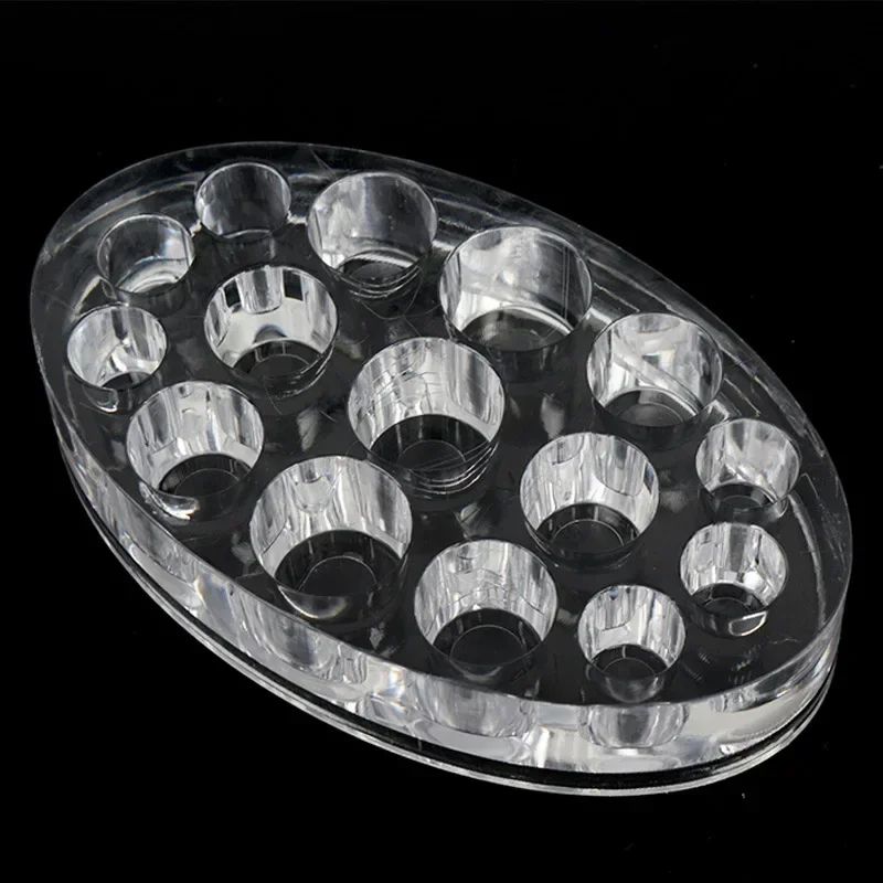 Acrylic Tattoo Ink Cup Stand Holder Permanent Makeup Microblading Pigment Organizer 4