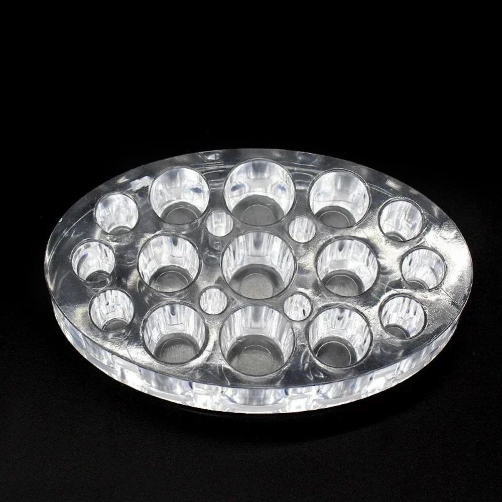 Acrylic Tattoo Ink Cup Stand Holder Permanent Makeup Microblading Pigment Organizer 5