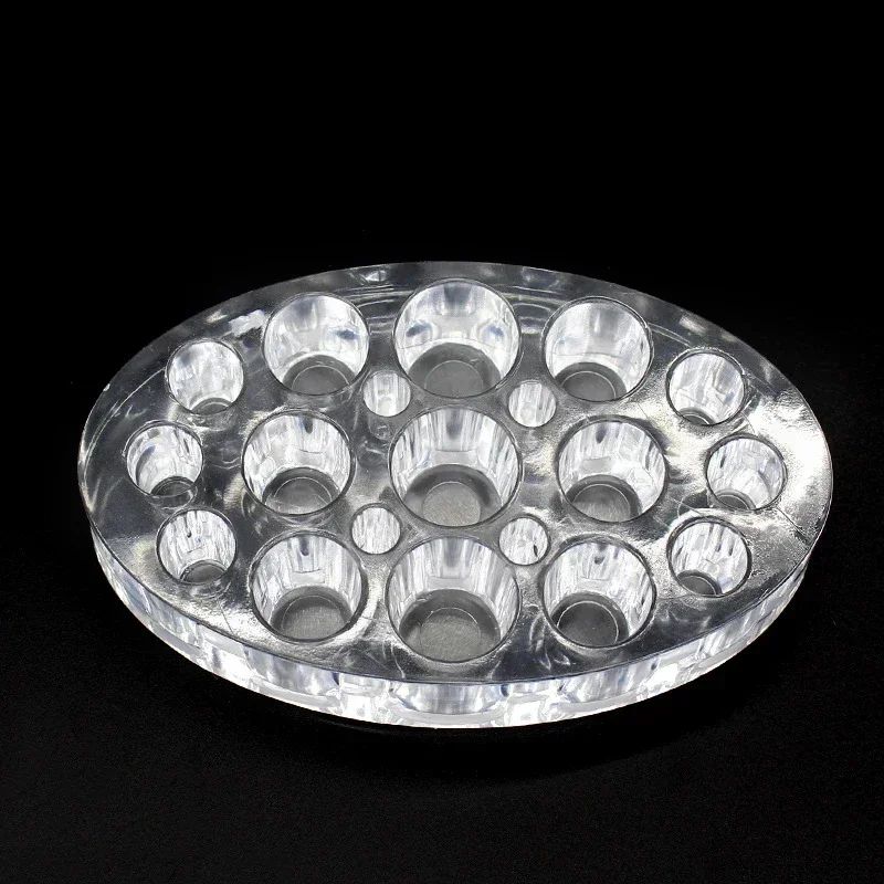 Acrylic Tattoo Ink Cup Stand Holder Permanent Makeup Microblading Pigment Organizer 5