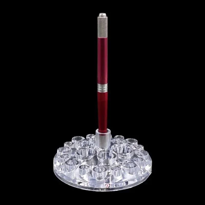 Acrylic Tattoo Ink Cup Stand Holder Permanent Makeup Microblading Pigment Organizer 3