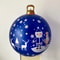 Outdoor Christmas Inflatable Decor Ball 60cm Giant PVC Ornament For Holiday Decor 25