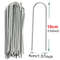 UType Galvanized Turf Staples Landscape Sod Pins For Securing Artificial Grass Garden Fencing 6