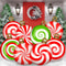 60cm Inflatable Christmas Candy Ball PVC Santa Tree Ornament For Outdoor Holiday Decor 3