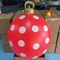 60cm Inflatable Christmas Candy Ball PVC Santa Tree Ornament For Outdoor Holiday Decor 9