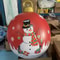 60cm Inflatable Christmas Candy Ball PVC Santa Tree Ornament For Outdoor Holiday Decor 12