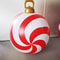 60cm Inflatable Christmas Candy Ball PVC Santa Tree Ornament For Outdoor Holiday Decor 17