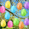 16Inch Giant Easter Egg Inflatable Ornament Outdoor PVC Garden Decoration 3