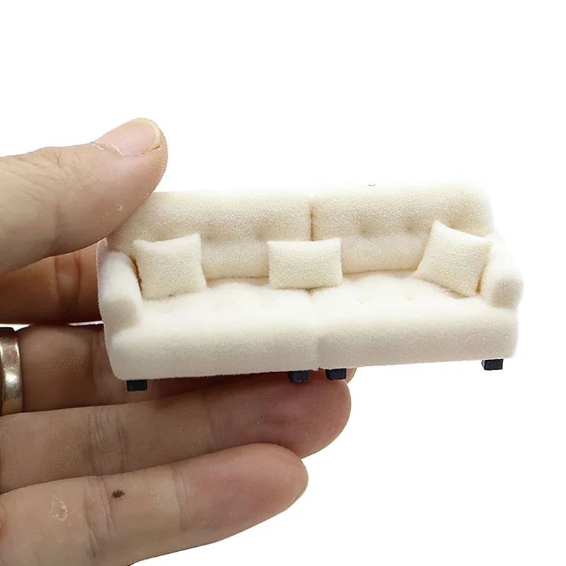 Miniature Living Room Sofa Toy For Dollhouse Accessories 2