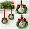Mini 1 12 Dollhouse Christmas Wreath And Garland Decoration 0