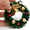 Mini Christmas Wreath For Dollhouses 0