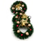 Mini Christmas Wreath For Dollhouses 5