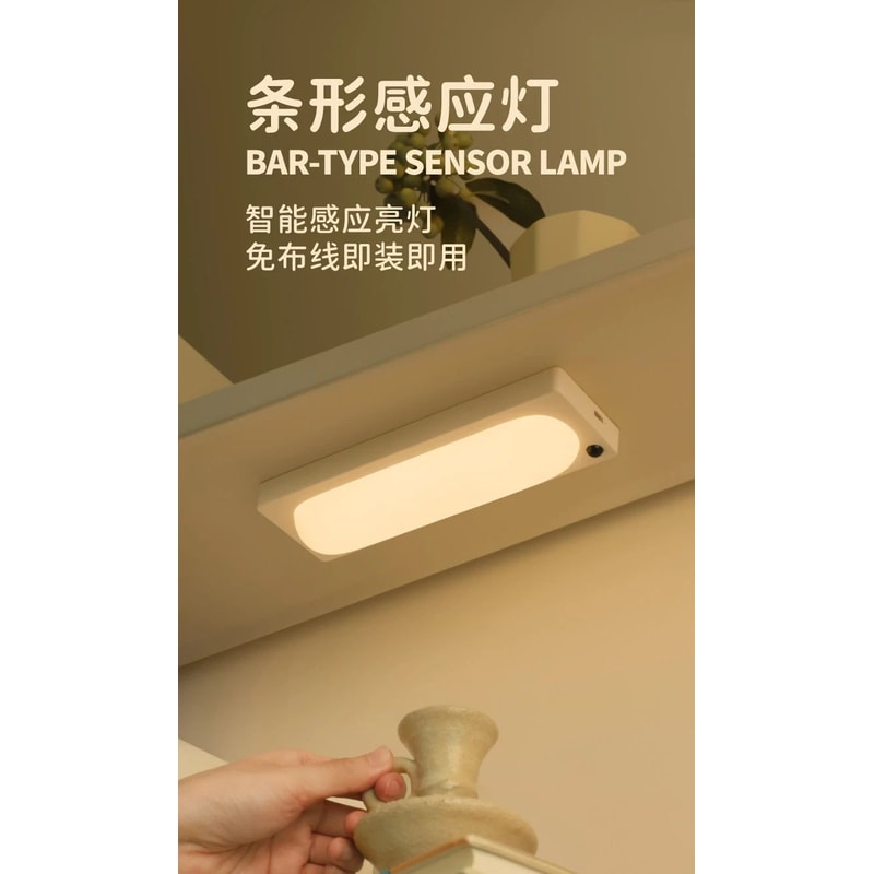 Rechargeable Motion Sensor LED Strip Light For Bedroom Home Decor 6