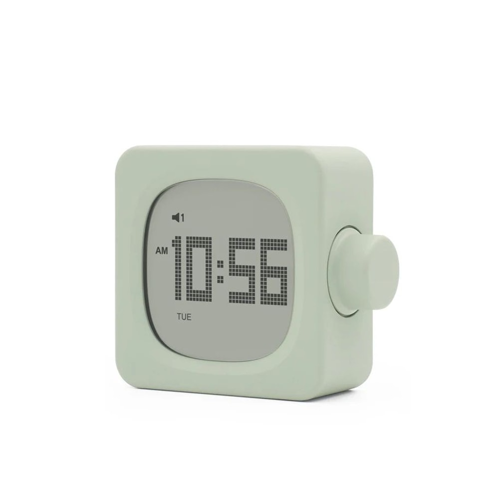 Square Digital LED Alarm Clock With USB Charger Timer 6