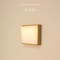 Beech Wood Magnetic Switch Night Light Rechargeable Wall Bedside Lamp 3