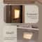 Beech Wood Magnetic Switch Night Light Rechargeable Wall Bedside Lamp 15