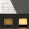 Flip Timer LED Cube Night Light Minimalist Bedside Desk Lamp 1