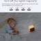 Flip Timer LED Cube Night Light Minimalist Bedside Desk Lamp 5