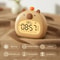 Cute Capybara Alarm Clock With Night Light Timer Kids Bedroom Multifunction Clock 4