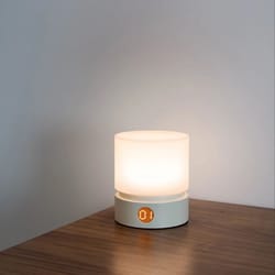 minimalist rotating led night light – table & desk lamp with timer