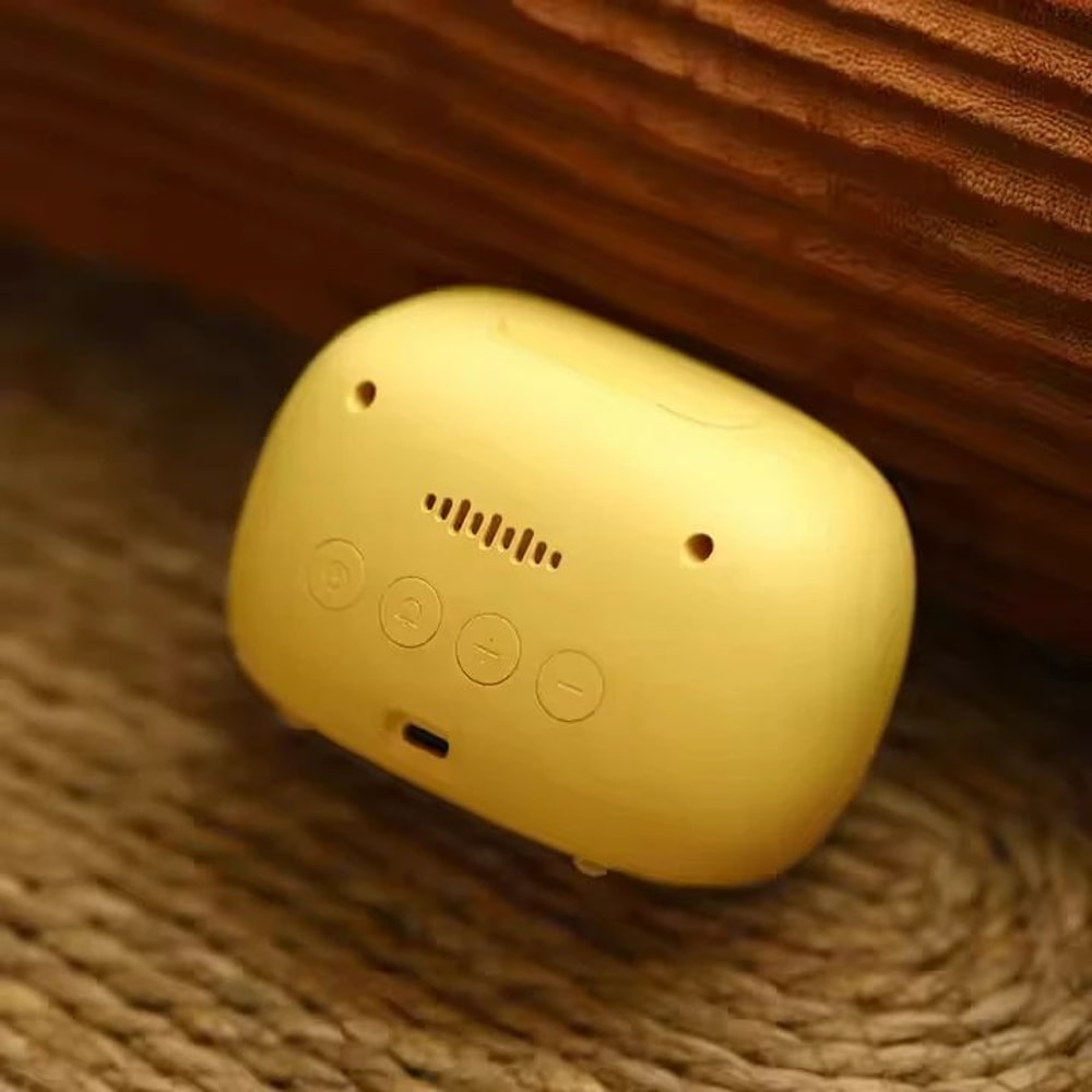 Cute Duck Digital Alarm Clock With Night Light Timer Bedroom Decor 5