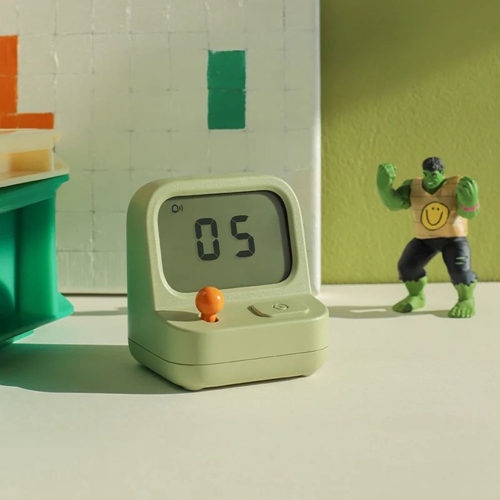 Smart Mini Desktop Alarm Clock Creative Nostalgic Timer Snooze Clock 14