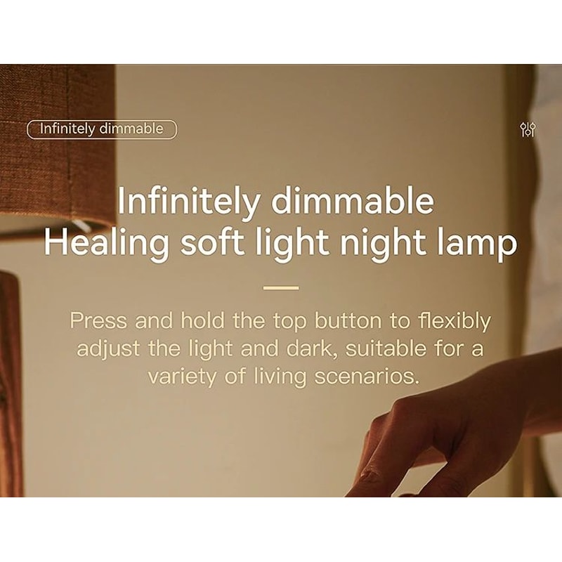 Digital LED Alarm Clock With Temperature Display Night Light Multifunctional Bedside Desktop Cloc 19