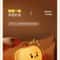 Cute Pumpkin Halloween Night Light Rechargeable LED Lamp With Press Switch 4